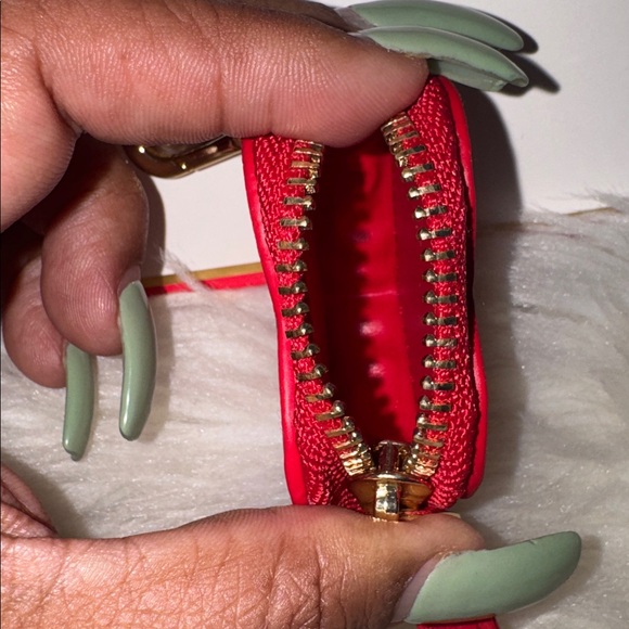 Piper K Red Heart Keychain with Gold Clip NWT - Picture 7 of 7